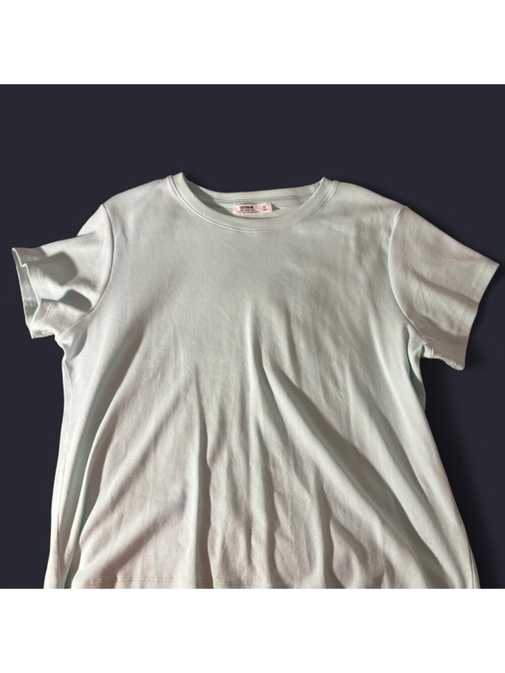 Cotton On baby tee- Size XL - mint green/blue-...